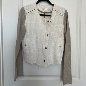 Miss Me Beige Jacket Size M
